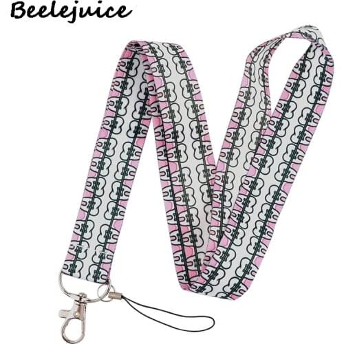 24pcs Cartoon Dentist Doctor Teeth Lanyard Keys Phone Holder Funny Neck Strap Keyring ID Card DIY webbings ribbons Hang Rope