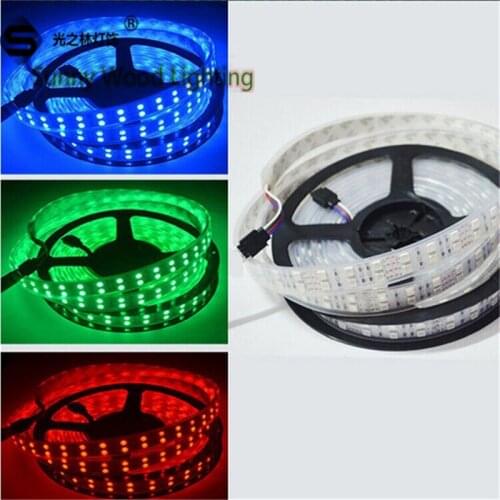 5M/Roll 5050 120led/m RGB 12VDC soft strip light ,24W/M led tape light for outdoor IP67 ,suspended strip,cabinet strip