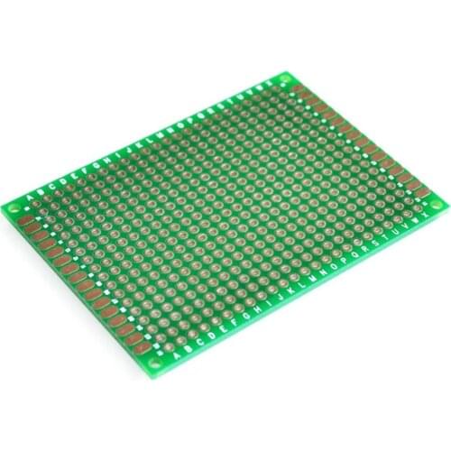 50PCS Double side Prototype PCB Tinned Universal board 5x7 5*7cm green