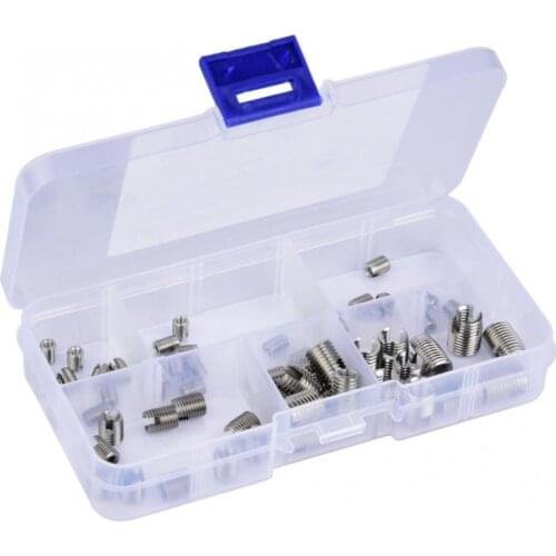 60pcs 302 Type Stainless Steel Self-tapping Screw Thread Inserts Accessories