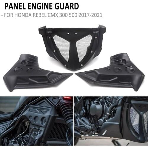 CMX300 CMX500 Motorcycle Side Cover Cowl Fairing Belly Pan Fender Under Body Frame Covers For Honda Rebel CMX 300 500 2017-2021