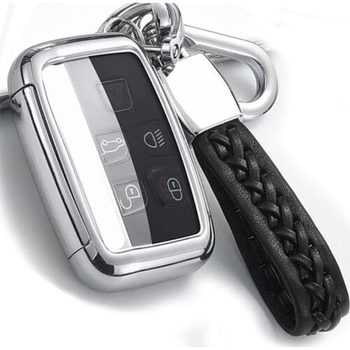 Hard TPU Car Key Case Cover For Land Rover A9 Range Rover Sport Evoque Freelander 2 Jaguar XE XJ XJL XF C-X16 V12 Guitar F X Typ
