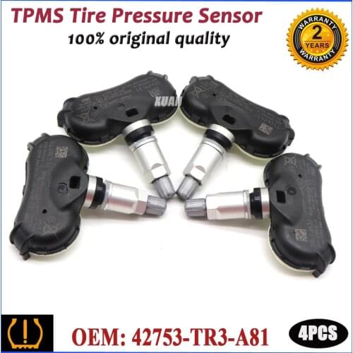 TPMS Tire Pressure Monitor Sensor 42753-TR3-A81 For Honda For Civic Hybrid CR-Z Fit Insight Odyssey Element 315MHz 42753-SNA-A83