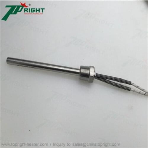 Electric resistance heater cartridge dia.16x85mm, with M20 thread, 220v 150w