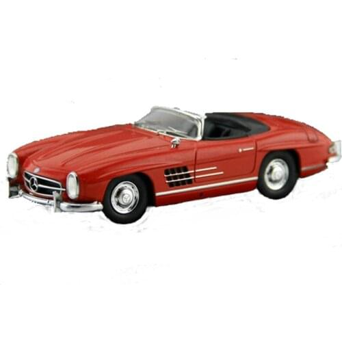 1/43 BENZ 300SL Classic Car Convertible Alloy Die-casting Car Model Collection Decoration Gift Childrens Toy Boy Toy