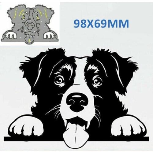 Metal Cutting Dies Cutting Stencil Card Paper Art DIY Scrapbooking Craft Dog