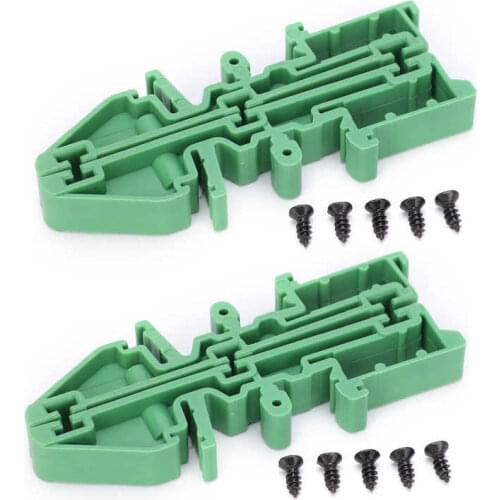 Circuit Board Bracket DIN Rail Mounting Adapter Practical Durable C45/DIN for DIN Rail Deck Mount for Circuit Board Mount