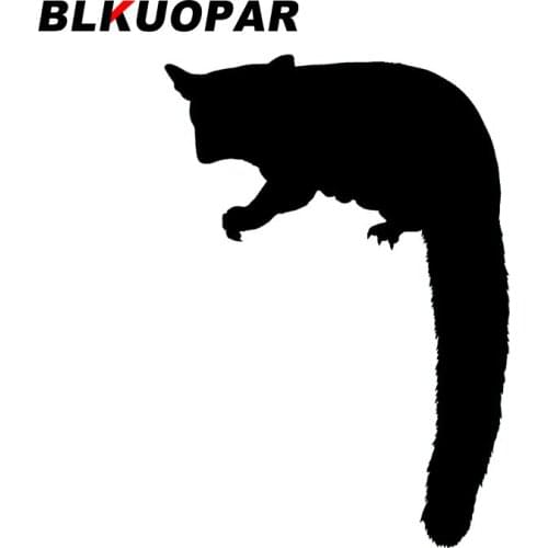 BLKUOPAR for Sugar Glider Silhouette Car Stickers Waterproof Decals Creative Suitcase Car Assessoires Campervan Funny Decor