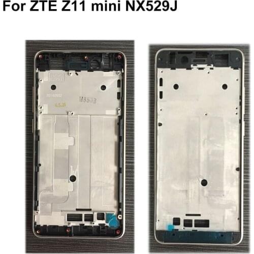 Original LCD Holder Screen Front Frame FOR ZTE Nubia Z11 Mini NX529J NX 529J Housing Case middle Frame No Power Volume Buttons
