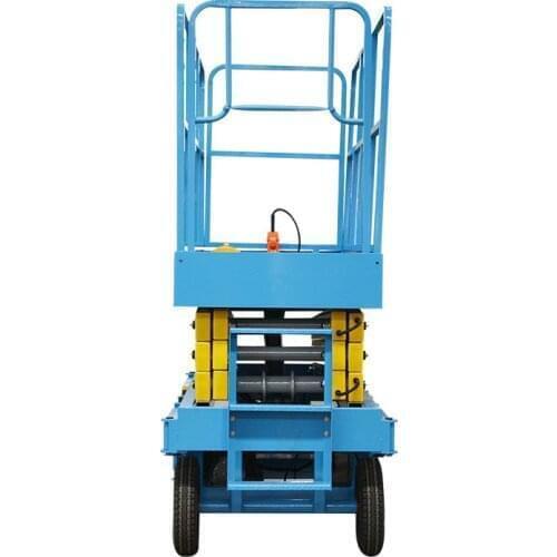Kinglift 500kg 4m 6m 8m 10m 12m Mobile scissor aerial work platform Elevator Scissor Lifter table for sales
