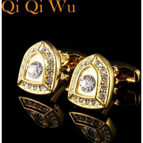 Classic Luxury Peltate Cufflinks Mens Jewelry French Shirt Sleeve Buttons Knight Design Cuff link High Quality Brand Men Cuffs