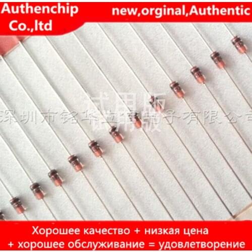 20pcs real orginal new BAT85S BAT85S-TAP/TR Schottky DO35 300ma 30V