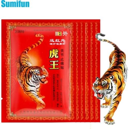48pc/6bags Medical Tiger Balm Joint Pain Killer Patch Analgesic Plasters Orthopedic Lumbar Vertebra Chinese Medical Pain Plaster