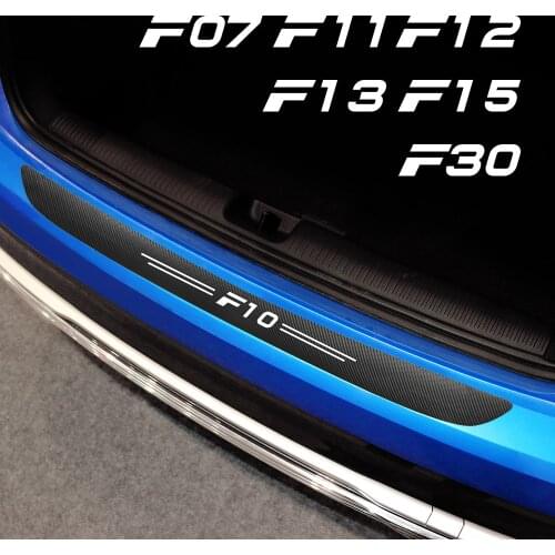 Car Trunk Sticker For BMW F10 F20 F01 F11 F12 F22 F07 F02 F14 F16 F18 F15 F24 F25 Auto Accessories Rear Bumper Vinyl Film Decal