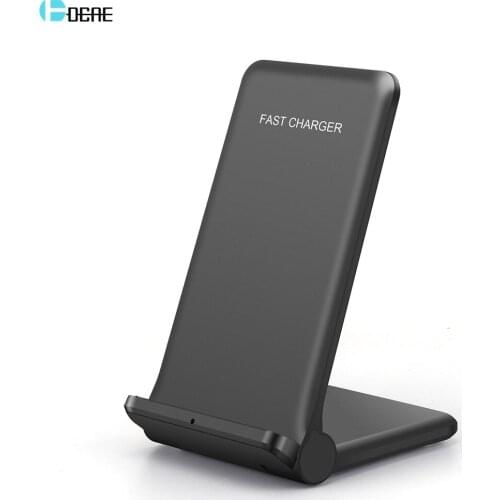 30W Qi Wireless Charger Foldable Stand Fast Charging Pad Dock Station For iPhone 12 11 XS XR X 8 Airpods Pro Samsung S21 S20 S10