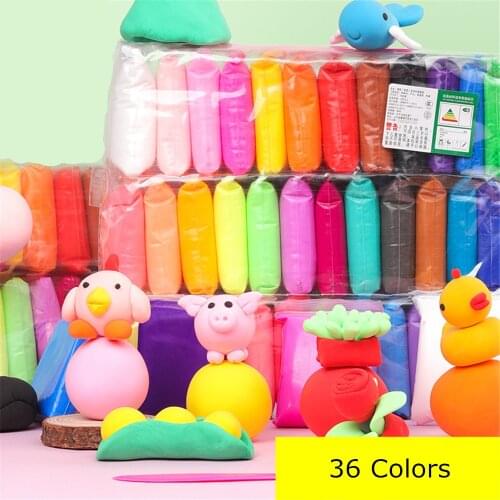 36 Colors Air Dry Clay,DIY Modeling Clay with Tools,Ultra Light Creative Magic Clay for Kids,Beginners
