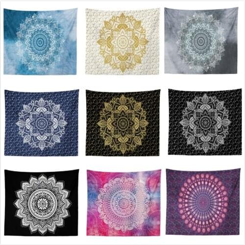 Mandala tapestry 230*180cm quality thick tapestry home decor wall hanging blanket multifunctional cover table cloth beach towel