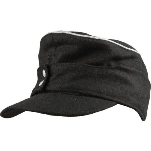 WWII WW2 GERMAN WH ELITE OFFICER M43 PANZER WOOL FIELD CAP HAT