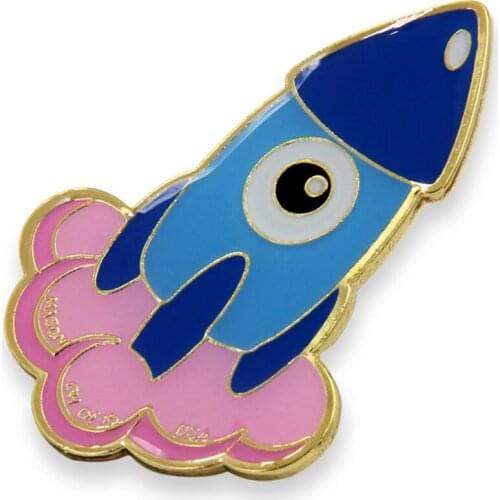 Customized Shaped Logo Enamel Pin Badge for Name Badges