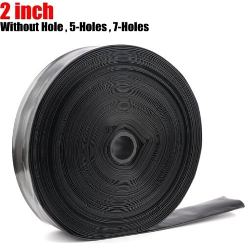 30m 2" N80 50mm Farm Irrigation System Drip Hose Agricultural Irrigation Water Pipe Durable Sprinkling Water Belt 0 5 7 Holes