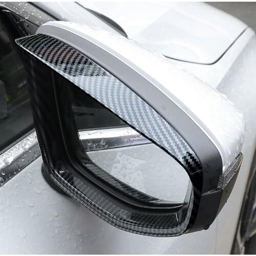 Rear view Mirror Cover Rain Eyebrow Frame Board For Audi A3 Rainproof Car Accessories fit audi a3 2021 Side view Mirror Frame