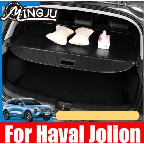 For Haval Jolion 2021 2022 Car Rear trunk Curtain Cover Rear Rack Partition Shelter Interior Car-styling Decoration Accessories