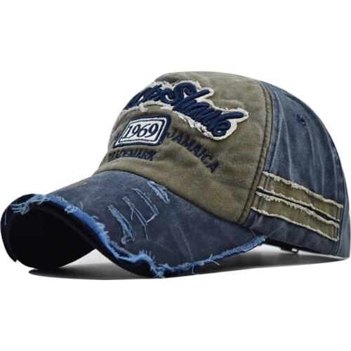 News Spring And Autumn Fashion Outdoor Sports Baseball Cap Retro Embroidery Mens Cap Hip Hop Rebound Caps