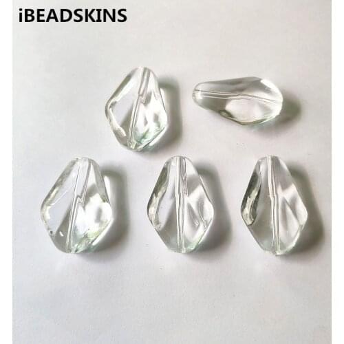 New arrival! 40x28mm 52pcs Clear acrylic large Drop shape beads for Necklace,Earrings parts,hand Made Jewelry DIY
