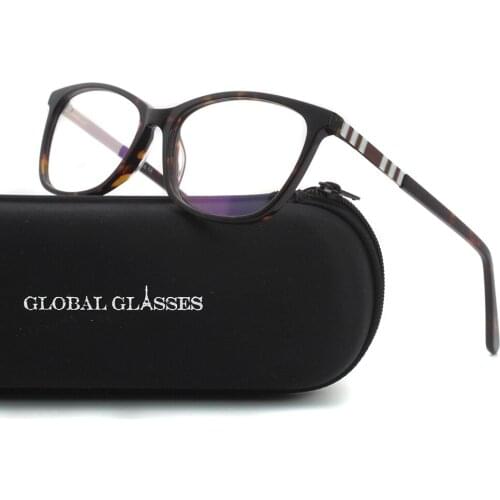 Eyeglasses Computer Glasses Frames Cat-Eye Acetate Metal Mypioa Reading Men Women Lady Retro Trendy Prescription New FVG7221