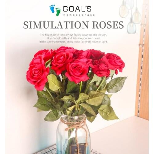 PAMPAS GRASS THINKER Artificial Roses