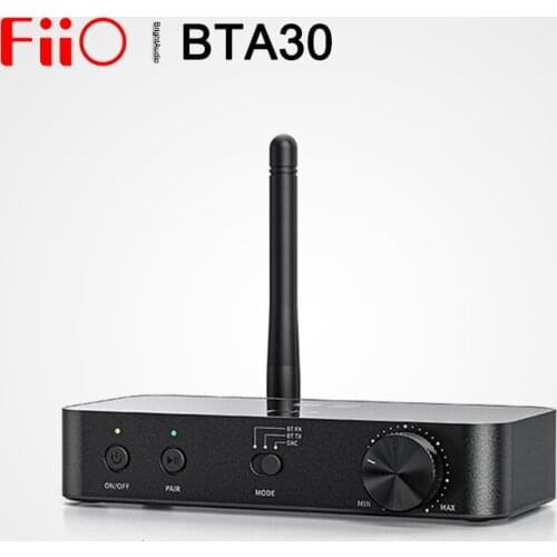 Fiio BTA30 AK4490 Bluetooth 5.0 Transceiver Desktop Decoder USB DAC AMP Two-way LDAC Transmit Receiver DSD64 APP Remote Control