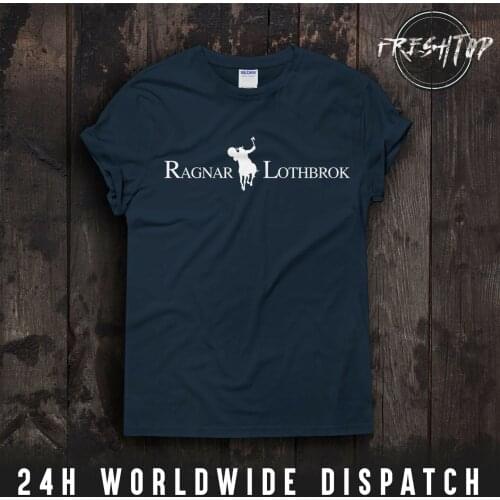 Ragnar Lodbrok T Shirt Vikings Viking Valhalla Nordic Odin Thor Shield Maiden