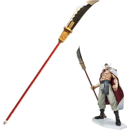 ONE PIECE Whitebeard Edward Newgate Weapon Bisento Cosplay Replica Prop PVC Sword Halloween Christmas Cosplay Preformance Props