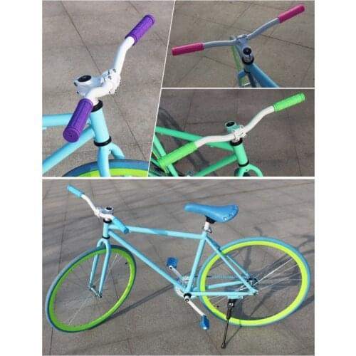 BMX MTB Cycling Mountain Bicycle Scooter Bike Handle Bar Rubber Soft End Grip B36F