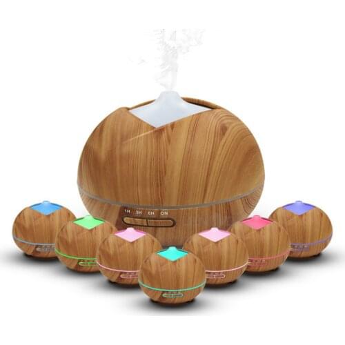 400mL Air Humidifier Essential Oil Aromatherapy Diffuser Home Spa Difusor De Aroma Humidificador Mist Maker Air Vaporizer Wood