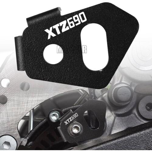 Motorcycle TX 690Z XTZ 690 Rear ABS Sensor Guard Fit Accessories CNC ALUMINIUM For Yamaha TX690Z XTZ690 Tenere 2019 2020 2021