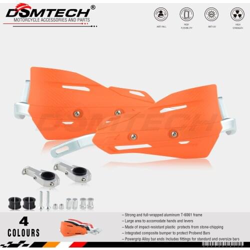 DSMTECH P-ZETA Pro handguards for motorcycle fit for 7/8"22mm Handlebar1-1/8 28mm Fat Bar CR XR YZ WR EX TTR CRF WRF EXC DRZ