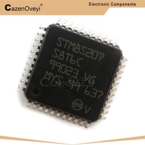 1pcs/lot STM8S207S8T6C STM8S207 LQFP-44 In Stock