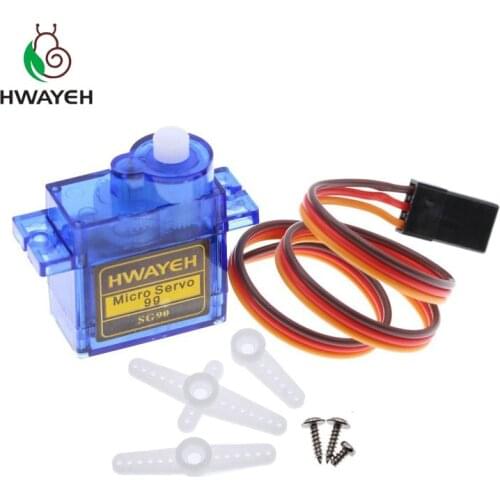 100PCS SG90 9g Mini Micro Servo 1.6KG for RC 250 450 6CH for arduino Helicopter Airplane Aeroplane Car Boat