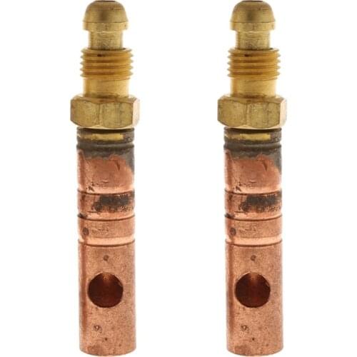 2pcs 57Y10 Gas & Power Cable Adapter FIT for WP-17 WP-9 WP-24G 24W TIG Welding Torch Welding & Soldering Supplies Tools
