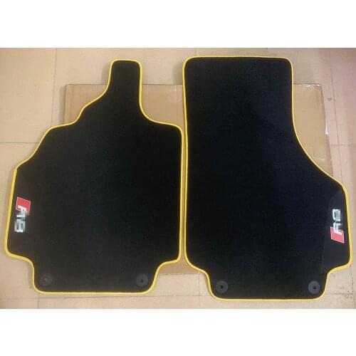 2pcs Car Floor Mats Auto Carpet Mats Carpet Perfect Fitted For Audi R8 Auto interior accessories