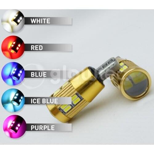 2PCS T10 22smd car external led lights auto clearance bulbs festoon vehicle reverse led lamps stop bulbs GLOWTEC