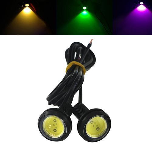 9W 23mm Eagle Eye LED Car light Fog Tail lamp Reverse Lamp Daytime Running Light