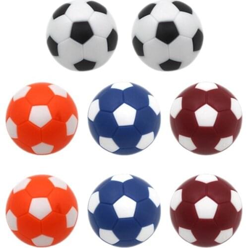 ELOS-Set of 8 Table Soccer Foosballs Replacement Balls, Mini Colorful 36mm Tabletop Game Ball