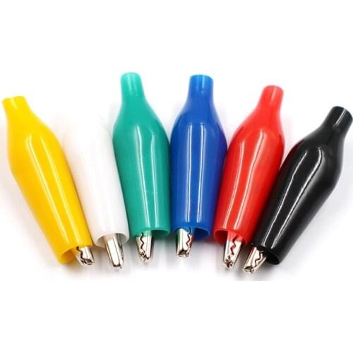 Brand New 10pcs 28MM Metal Alligator Clips Crocodile Connector Electrical Clamp for Testing Probe Meter