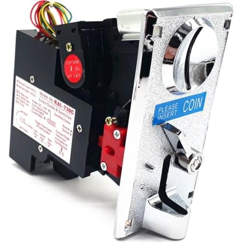 KAI-738C Zinc Alloy CPU Coin Acceptor Coin Selector for Arcade pinball slot game Vending Machines