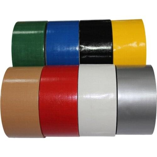 10M 2/5cm Tape Waterproof Sticky Adhesive Cloth Duct Tape Single-Sided Strong Carpet Tape Multi-Purpose Durable Easy Tear Tape