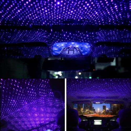 NEW Romantic LED Car Roof Star Night Light USB Decorative Lamp For Toyota Camry Corolla RAV4 Yaris Highlander Land Cruiser PRADO