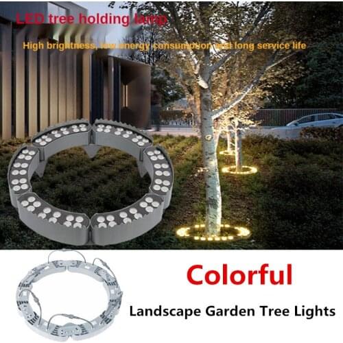 Pillar Lamp Park Outdoor Garden Lighting Landscape Garden Colorful Tree Lights DC24V 48W 60W IP65 Waterproof Lawn Lamp Column