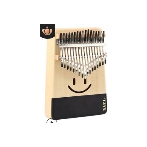 Spruce veneer Thumb piano Kalimba 17-tone finger piano beginners entry portable musical instrument kalimba finger Double color